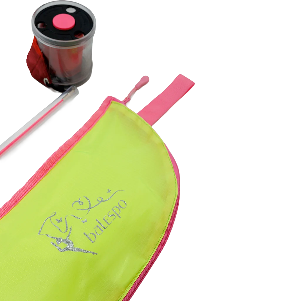 Dėklas meninės gimnastikos kaspinui ir lazdelei | Balespo Holder for Rhythmic Gymnastics Ribbon and Stick | Чехол для ленты и палочки художественной гимнастики Balespo – Lanksti.lt