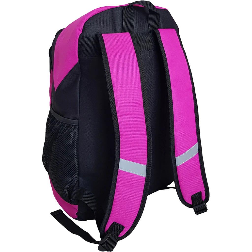 Meninės gimnastikos kuprinė juoda su rožine | Balespo Rhythmic Gymnastics Backpack Black with Pink | Черный рюкзак для художественной гимнастики с розовым | Lanksti.lt