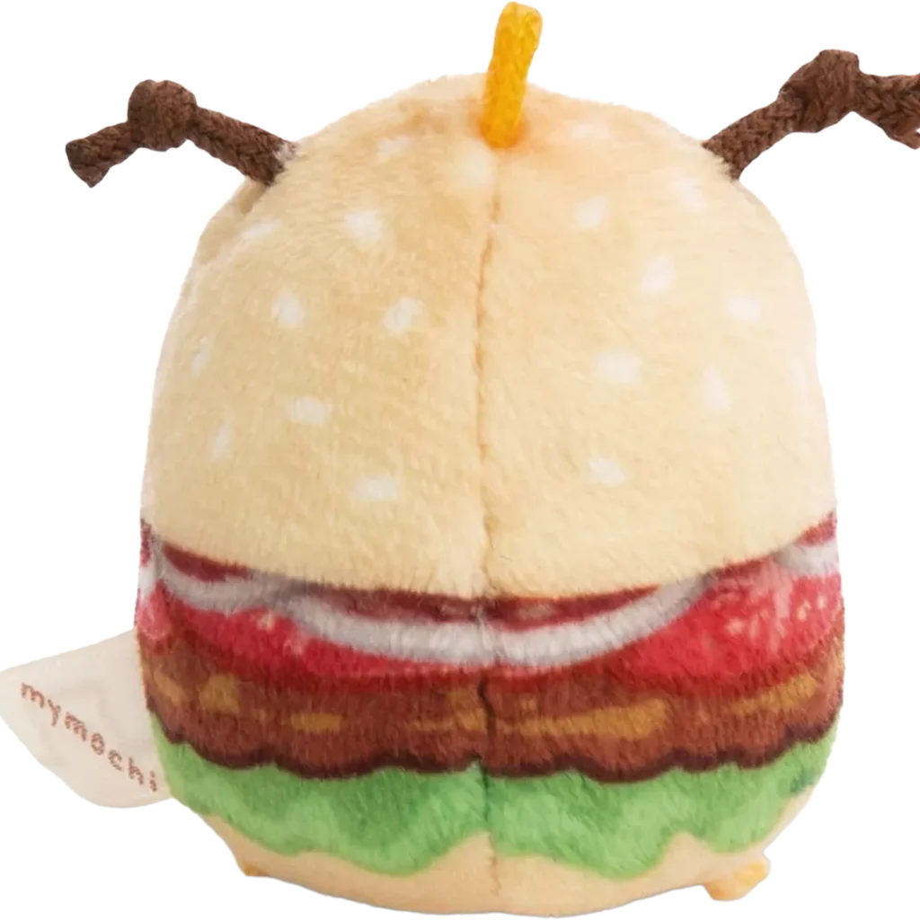 Mini žaisliukas Mymoshi | Cuddly toy ladybug Dozz Hamburger 5cm on header card - Lanksti.lt