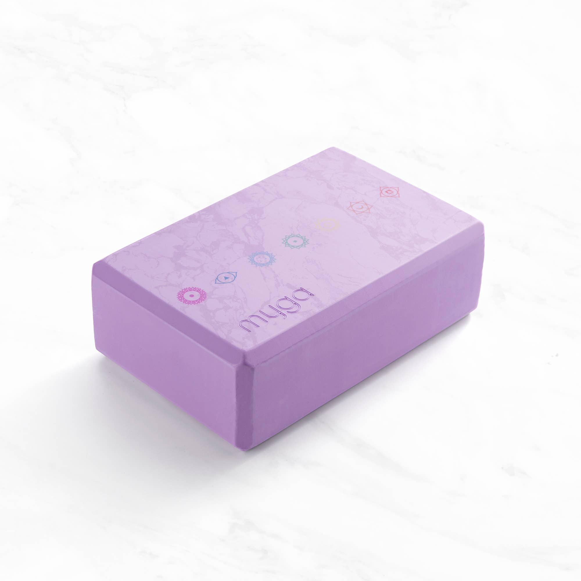 Jogos (balansavimo) blokelis | Stylish Yoga Block Chakra Myga - Lanksti.lt