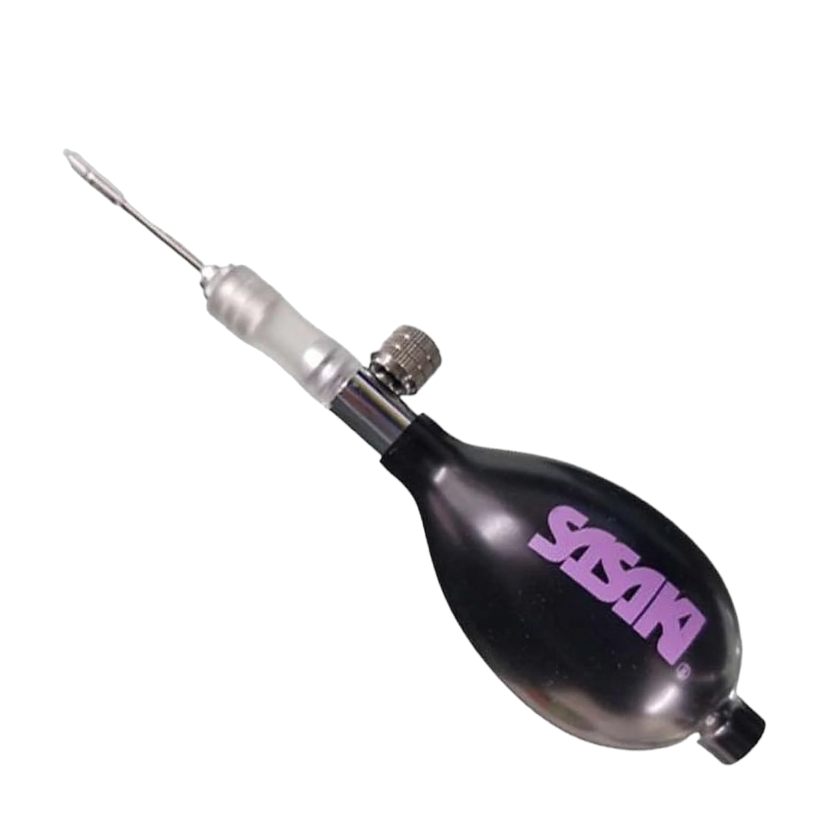 Sasaki rhythmic gymnastics ball pump, Black x Lavender (BxLD) M-23P - lanksti.lt
