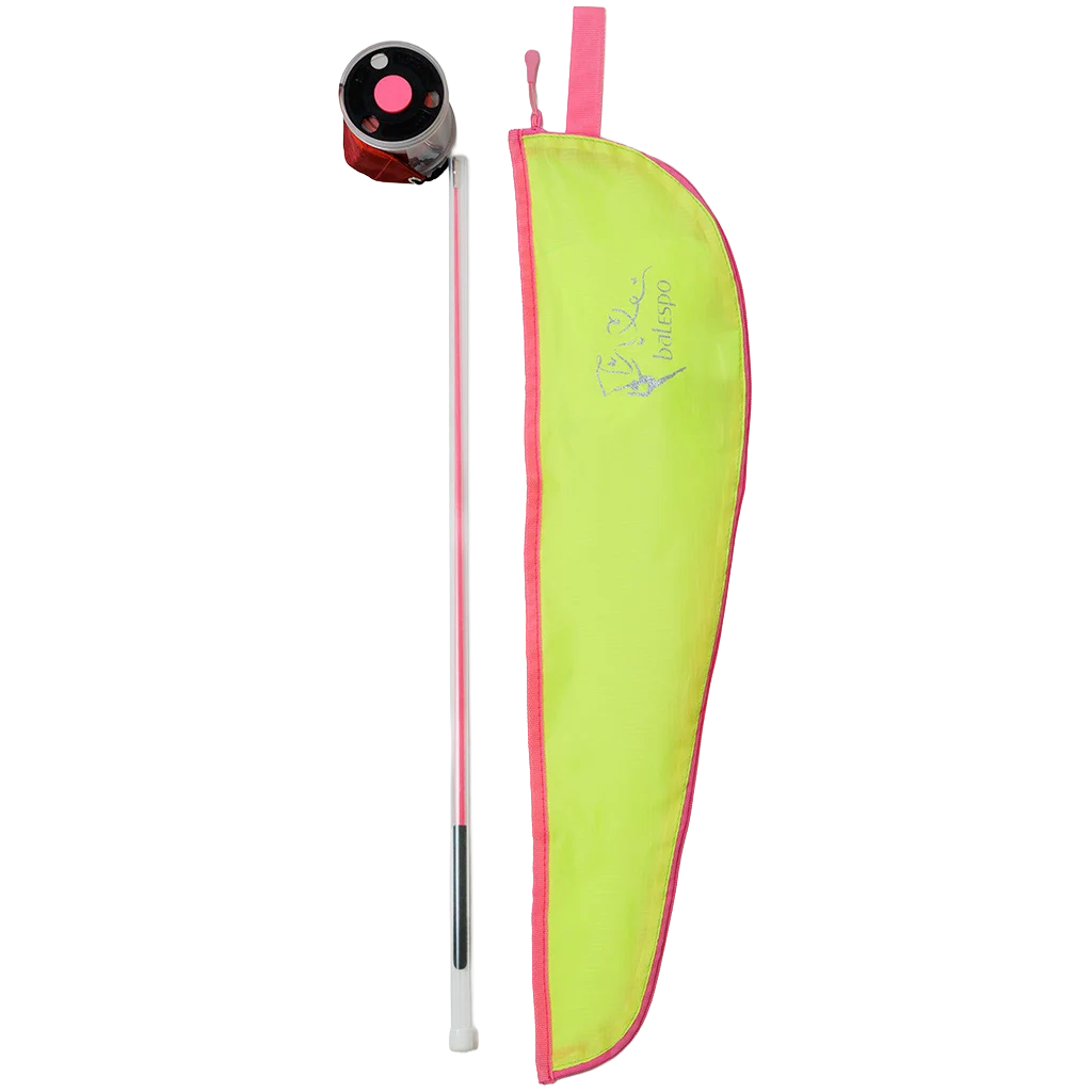 Dėklas meninės gimnastikos kaspinui ir lazdelei | Balespo Holder for Rhythmic Gymnastics Ribbon and Stick | Чехол для ленты и палочки художественной гимнастики Balespo – Lanksti.lt