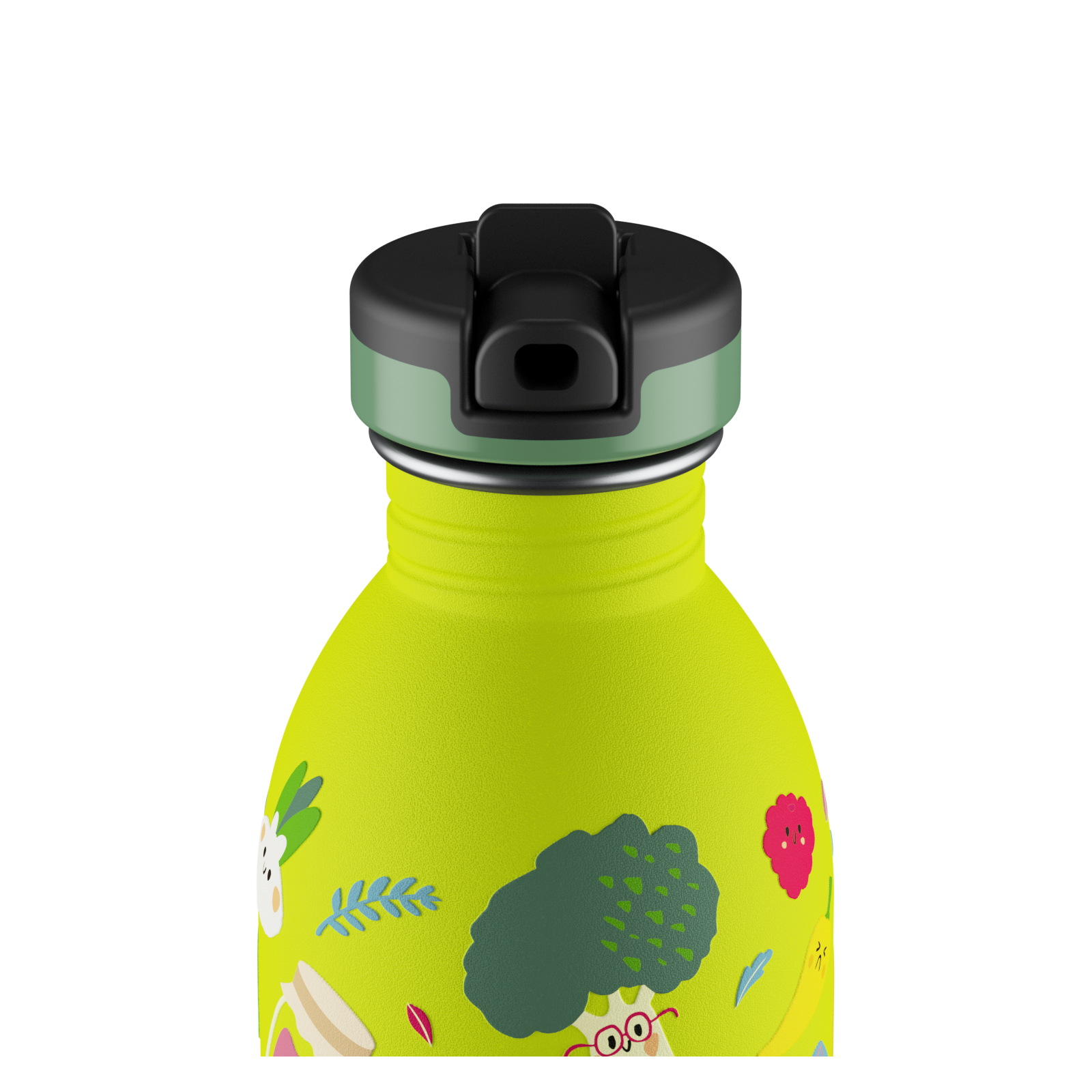 Gertuvė su šiaudeliu 24 Bottles 500 ml - Daržovių draugai