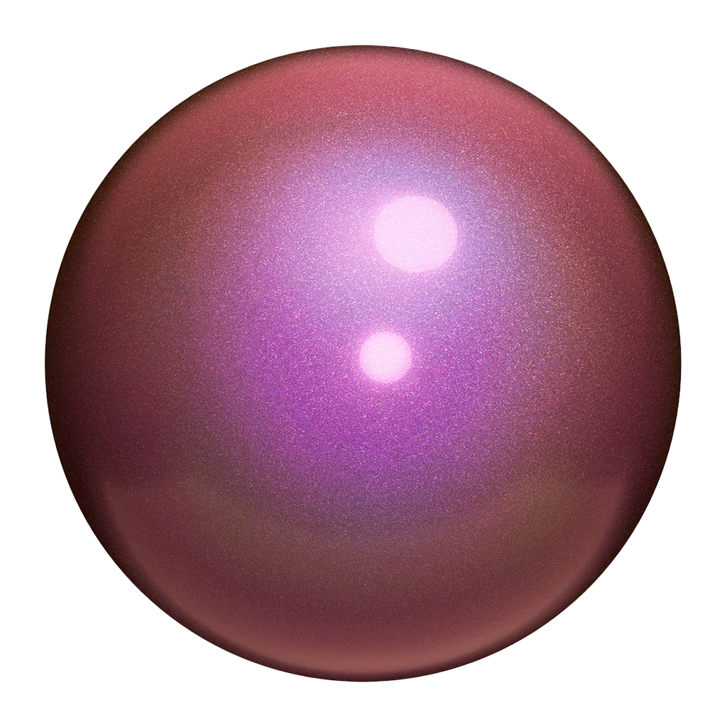 Chacott meninės gimnastikos kamuolys „Glossy Ball“ - Lanksti.lt