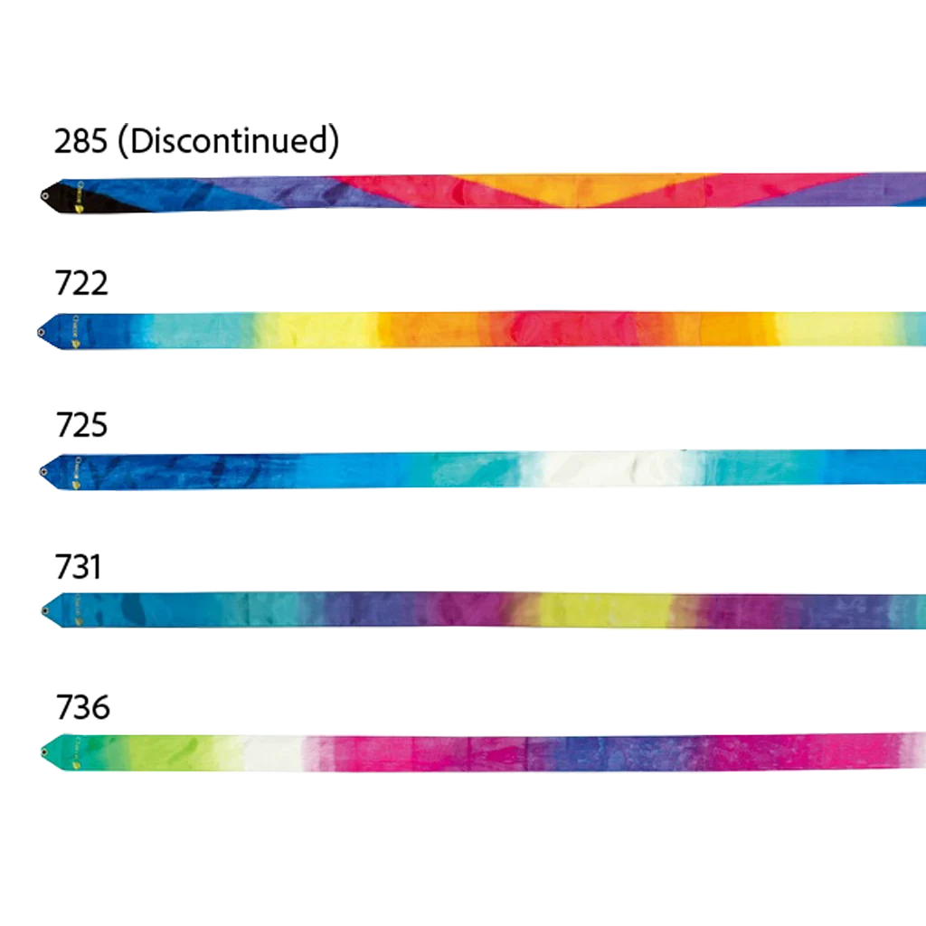 Chacott meninės gimnastikos kaspinas „Gradation Ribbon“ - Lanksti.lt