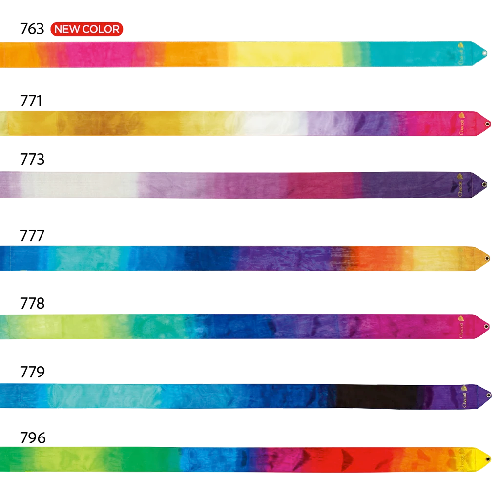 Chacott meninės gimnastikos kaspinas „Gradation Ribbon“ - Lanksti.lt