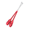 Chacott meninės gimnastikos kuokos „High Grip Rubber Clubs II“ (žemo atšokimo) 41 cm - 753 Raudona
