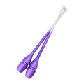 Chacott meninės gimnastikos kuokos „High Grip Rubber Clubs II“ (žemo atšokimo) 41 cm - 777 Violetinė