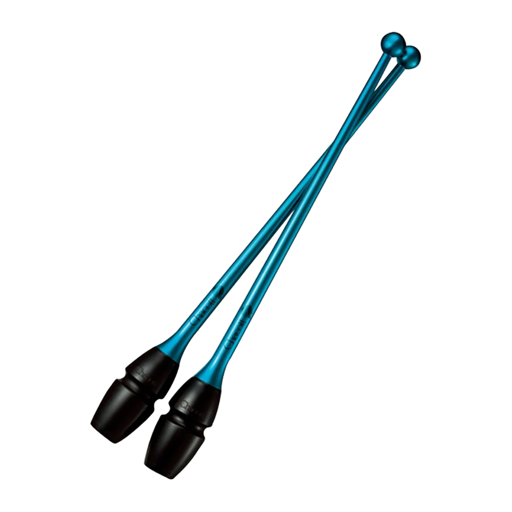 Chacott meninės gimnastikos kuokos „High Grip Rubber Clubs“ (žemo atšokimo) - Lanksti.lt