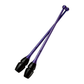 Chacott meninės gimnastikos kuokos „High Grip Rubber Clubs“ 41 cm - 174 Violetinė