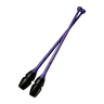 Chacott meninės gimnastikos kuokos „High Grip Rubber Clubs“ 41 cm - 174 Violetinė