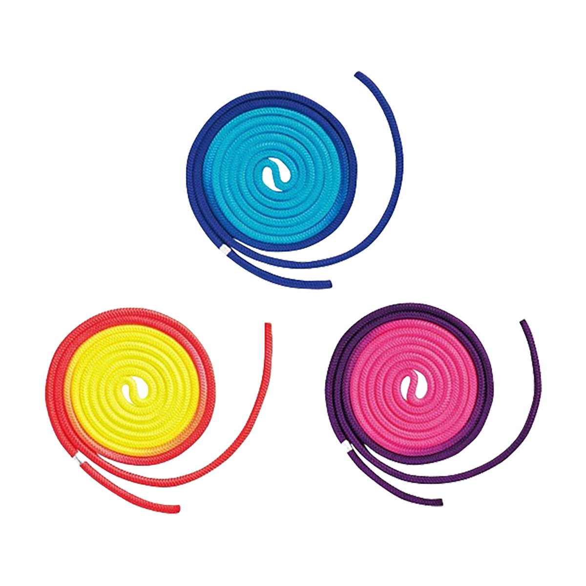 Chacott Combination Color Rope rhythmic gymnastics rope, 3 m, all colors 301509-0011-28 - lanksti.lt