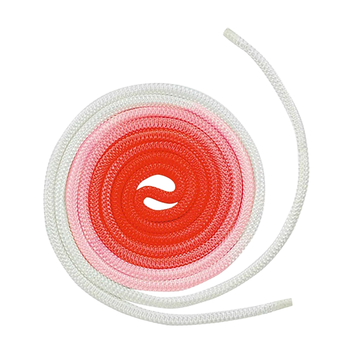 Chacott Gradation Rope rhythmic gymnastics rope, 3 m, Coral (750) 301509-0009-28 - lanksti.lt