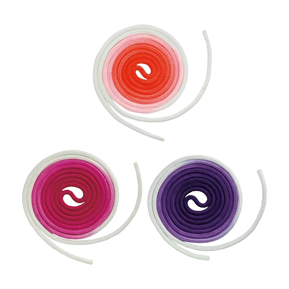 Chacott Gradation Rope rhythmic gymnastics rope, 3 m, all colors 301509-0009-28 - lanksti.lt