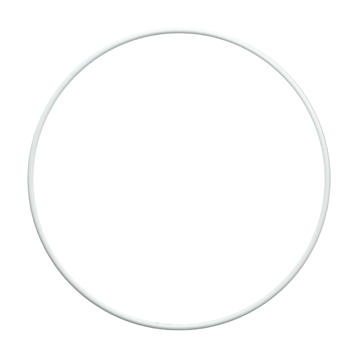 Chacott Hoop rhythmic gymnastics hoop, 75–85 cm, White (000) 301507-0001-98 - lanksti.lt