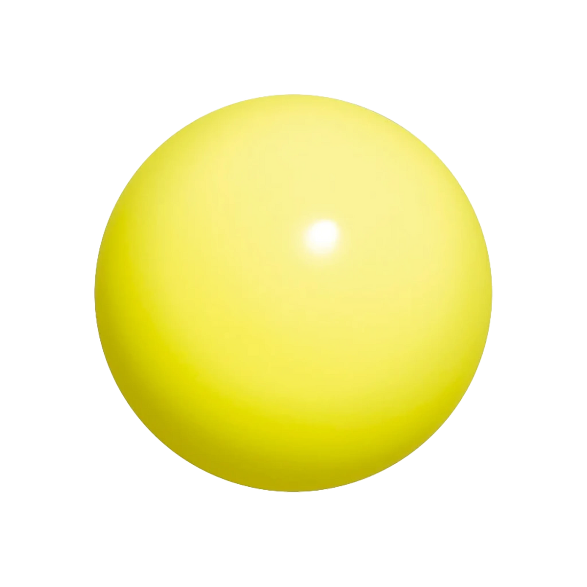 Chacott Junior Gym Ball for rhythmic gymnastics in Canary Yellow, 15 cm, manufacturer SKU 301503-0004-38, color code 062 - lanksti.lt