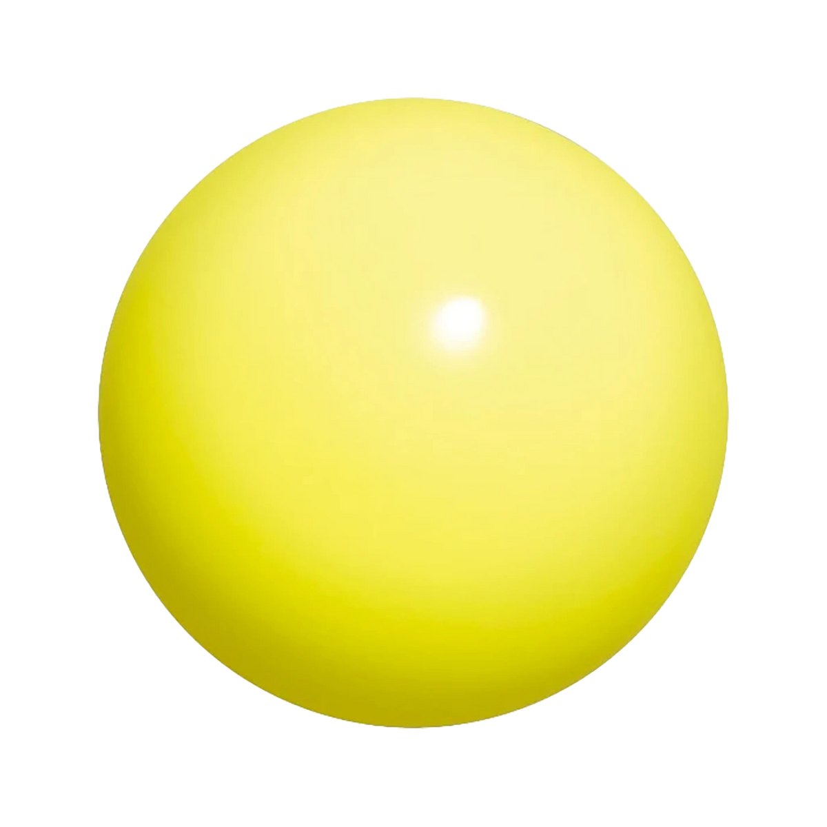 Chacott Practice Gym Ball for rhythmic gymnastics in Canary Yellow, 17 cm, manufacturer SKU 301503-0007-38, color code 062 - lanksti.lt