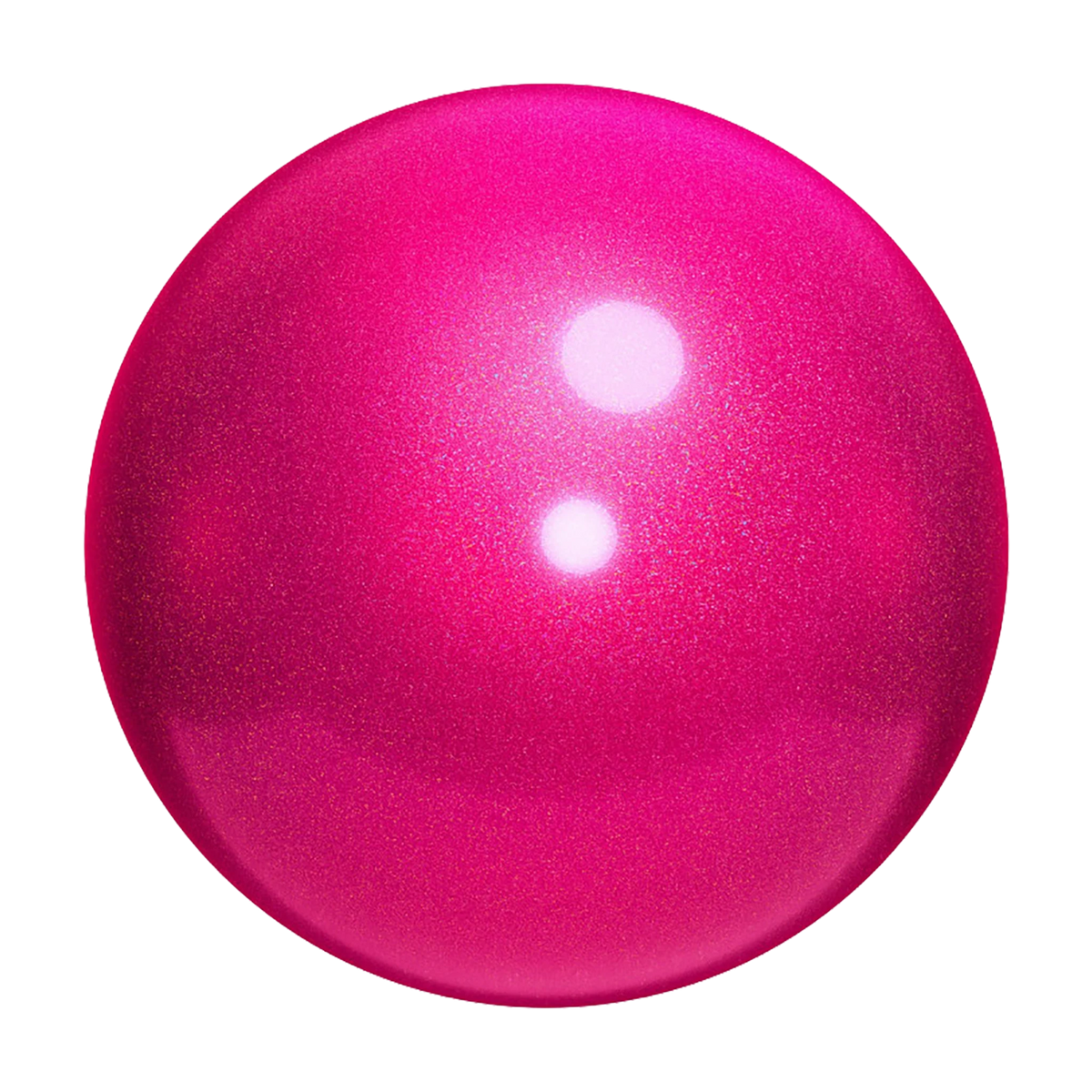 Chacott Shiny Ball for rhythmic gymnastics in Magenta, 18.5 cm, manufacturer SKU 301503-0019-48, color code 648 - lanksti.lt