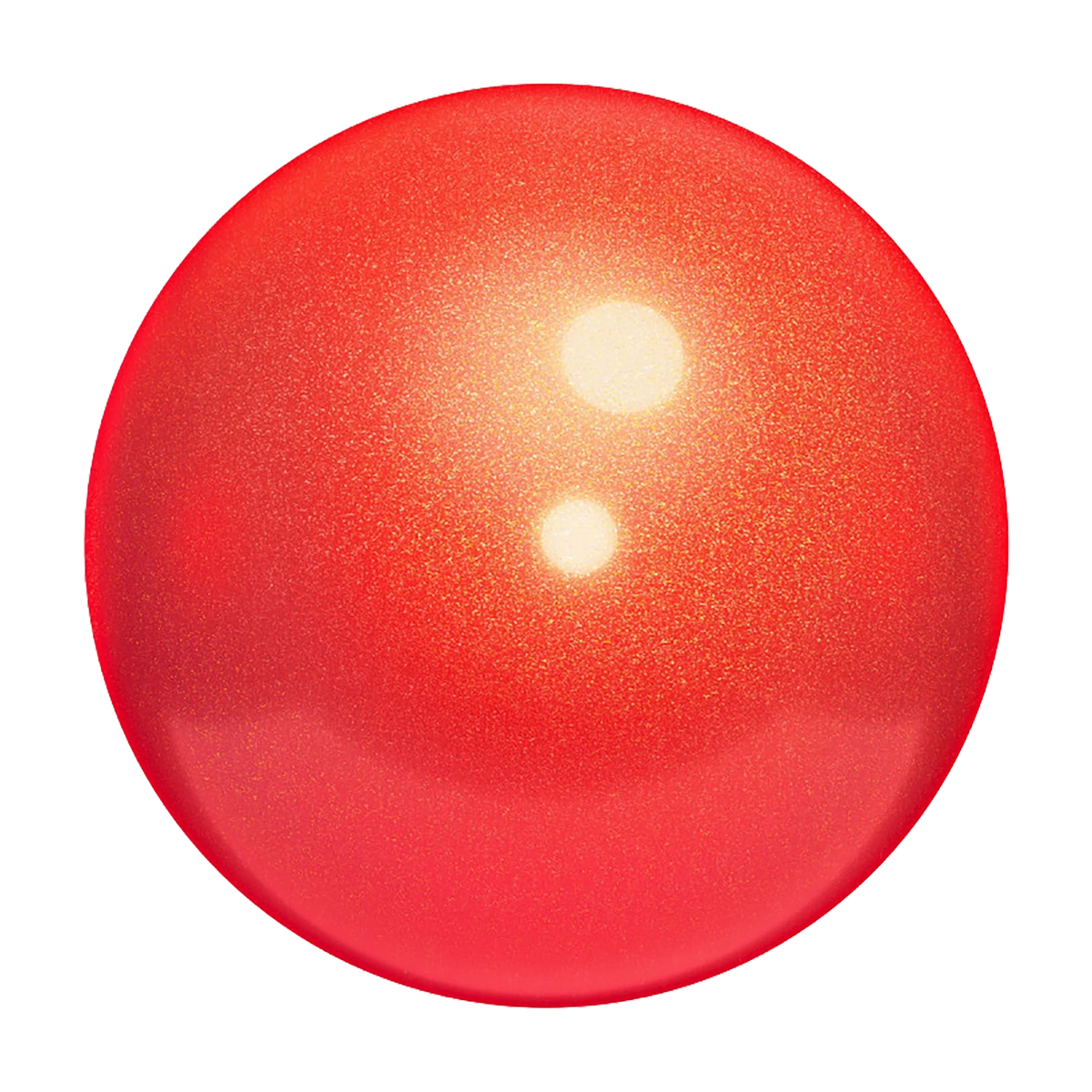 Chacott Shiny Ball for rhythmic gymnastics in Coral, 18.5 cm, manufacturer SKU 301503-0019-48, color code 650 - lanksti.lt