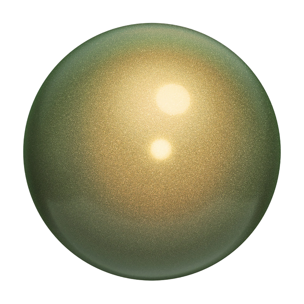 Chacott Glossy Ball rhythmic gymnastics ball in Evergreen, 18.5 cm, 301503-0018-38, 738 - lanksti.lt