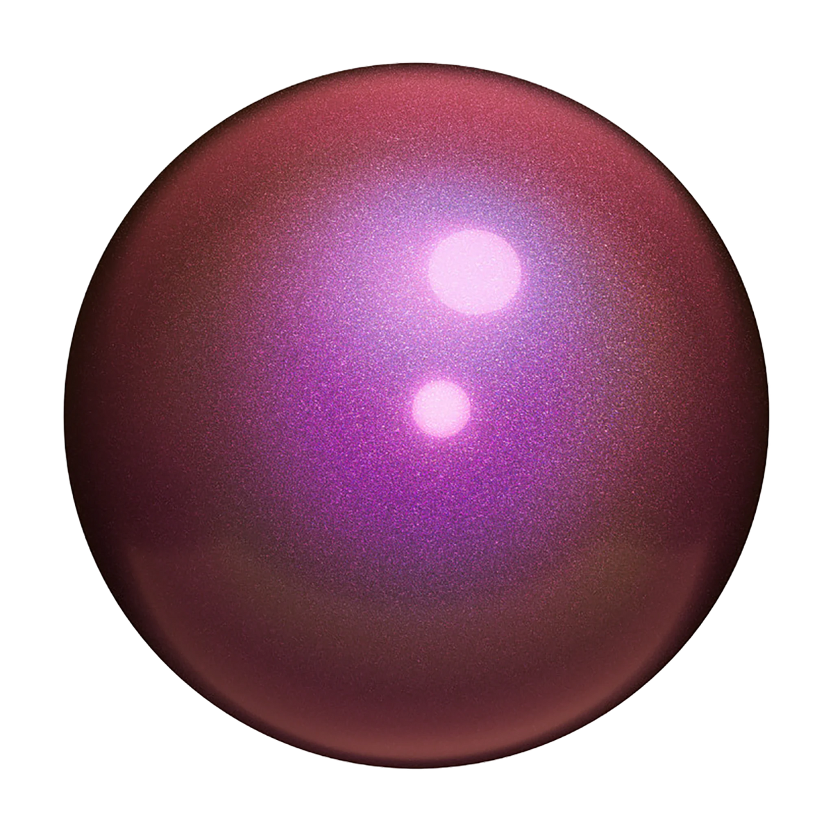 Chacott Glossy Ball rhythmic gymnastics ball in Purple, 18.5 cm, 301503-0018-38, 777 - lanksti.lt
