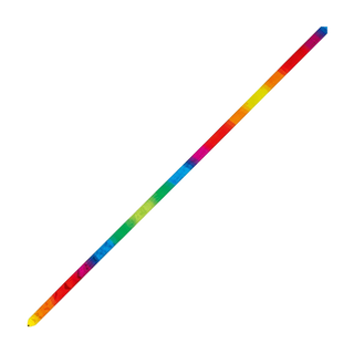 Chacott kaspinas „Gradation Ribbon“ – 796 Vaivorykštinė