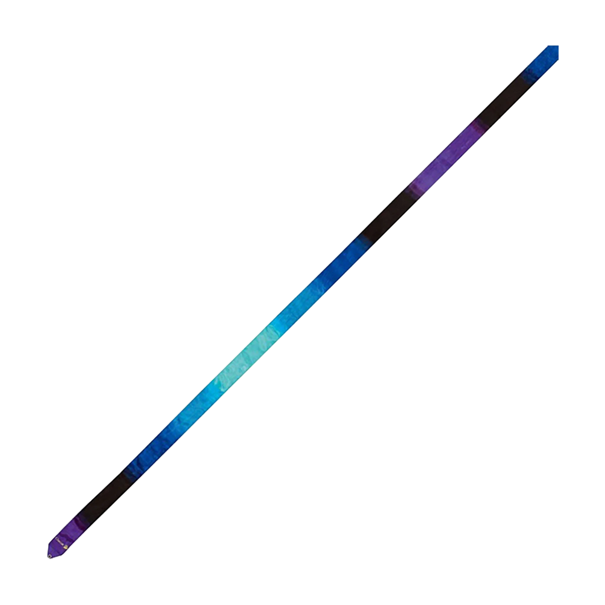 Chacott Gradation Ribbon rhythmic gymnastics ribbon, 5 m and 6 m, Black Berry (779), 301500-0090-28 / 301500-0091-28 - lanksti.lt