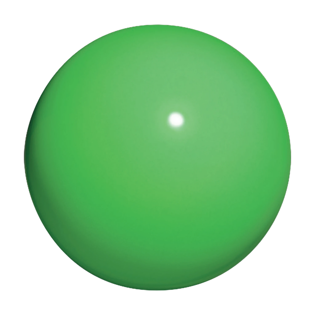 Chacott Gym Ball for rhythmic gymnastics in Lime Green, 18.5 cm, manufacturer SKU 301503-0001-38, color code 032 - lanksti.lt