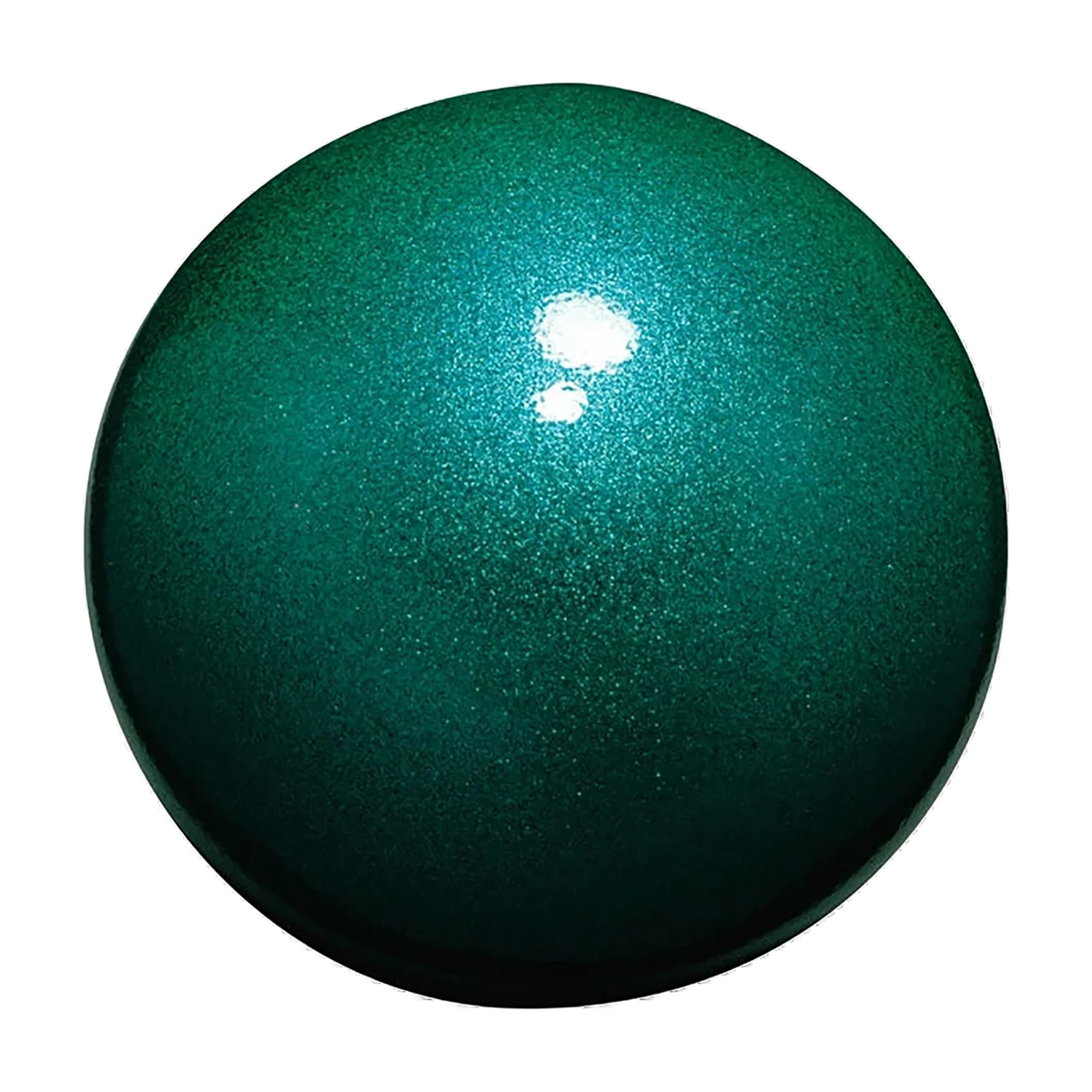 Chacott Jewelry Ball for rhythmic gymnastics in Emerald Green, 18.5 cm, manufacturer SKU 301503-0013-38, color code 537 - lanksti.lt