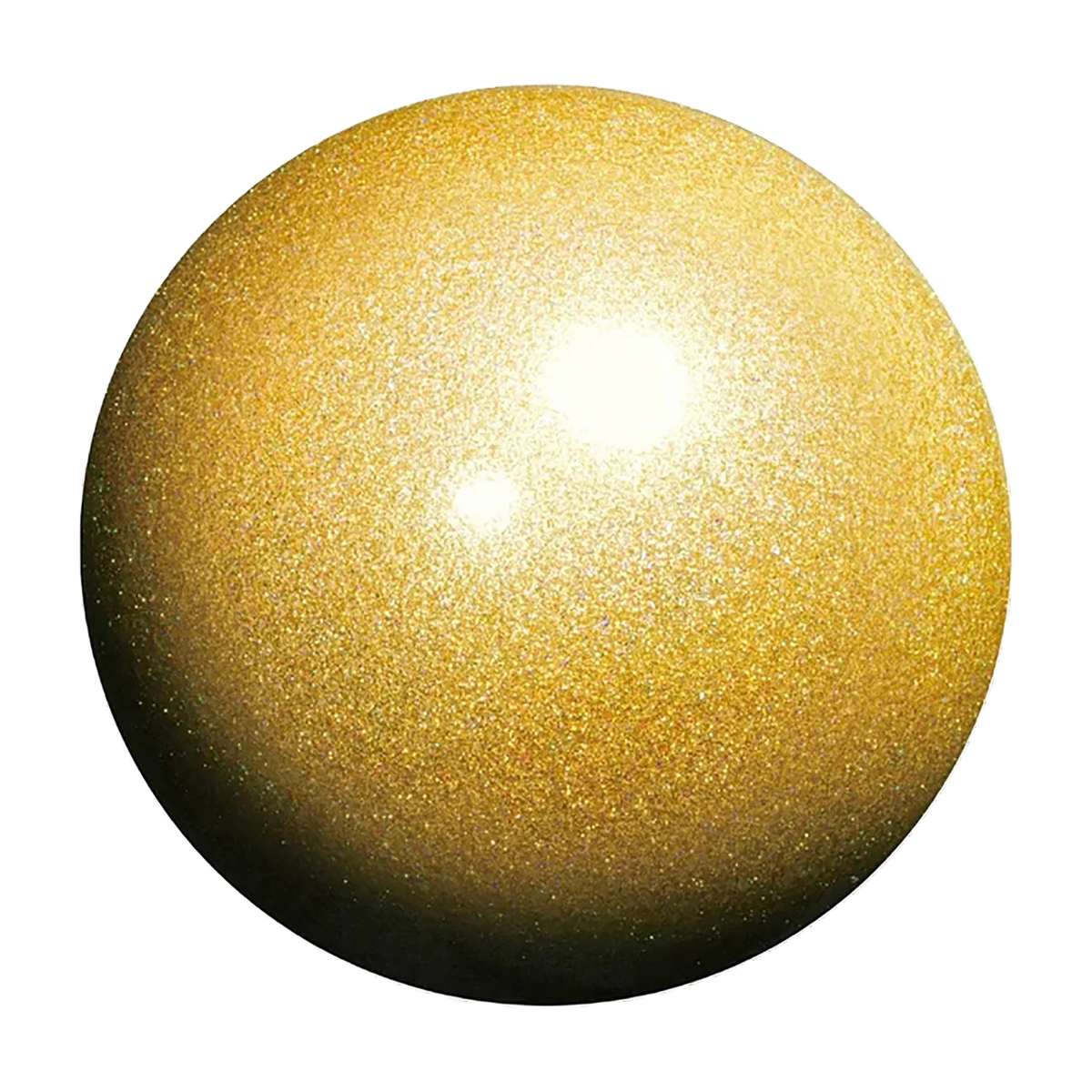 Chacott Jewelry Ball for rhythmic gymnastics in Gold, 18.5 cm, manufacturer SKU 301503-0013-38, color code 599 - lanksti.lt