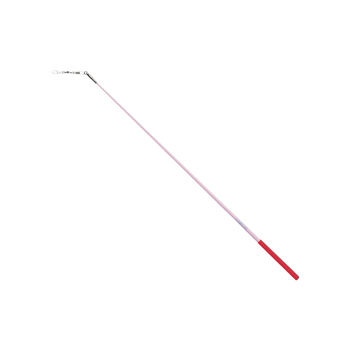 Chacott Junior Rubber Grip Stick Point Flexible rhythmic gymnastics ribbon stick, cherry pink, 50 cm, SKU CH-301501-0006-28-047 - lanksti.lt