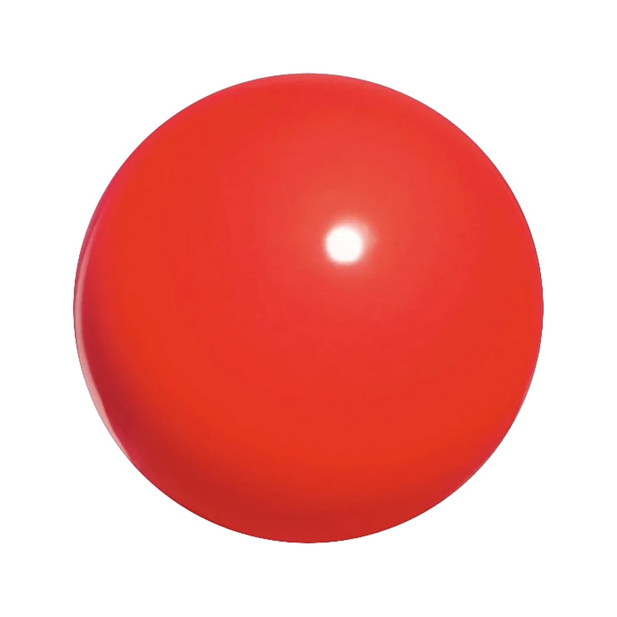 Chacott Practice Gym Ball for rhythmic gymnastics in Red, 17 cm, manufacturer SKU 301503-0007-38, color code 052 - lanksti.lt