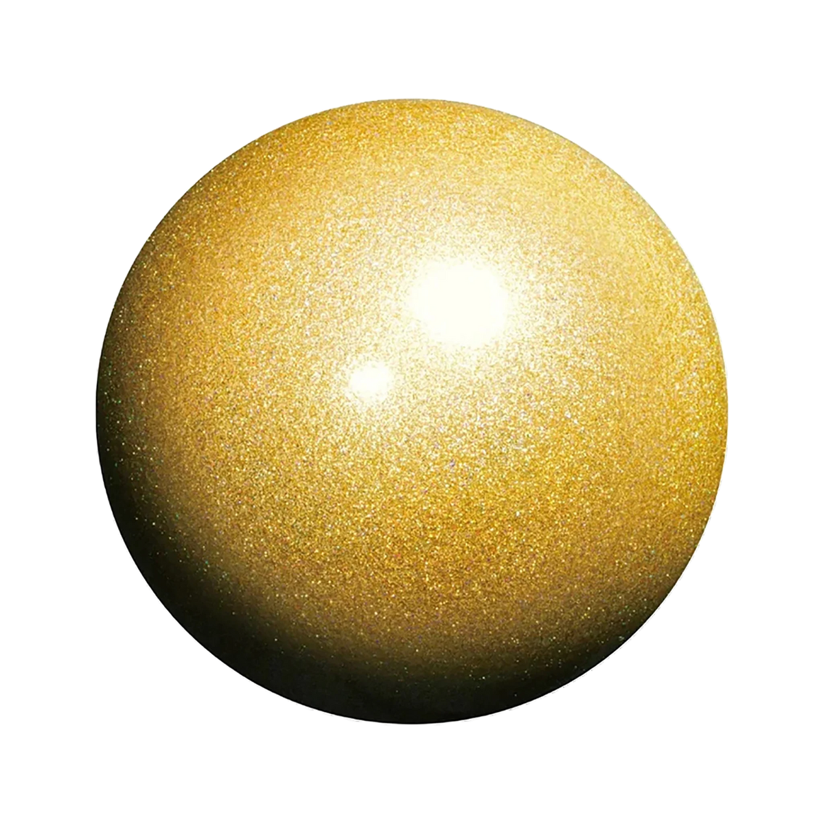 Chacott Practice Jewelry Ball for rhythmic gymnastics in Gold, 17 cm, manufacturer SKU 301503-0016-38, color code 599 - lanksti.lt