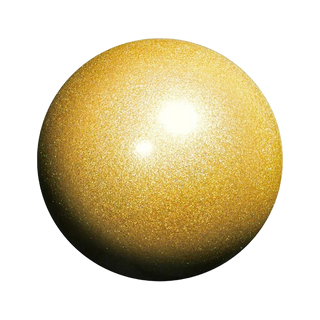 Chacott kamuolys „Practice Jewelry Ball“ 17 cm – 599 Auksinė