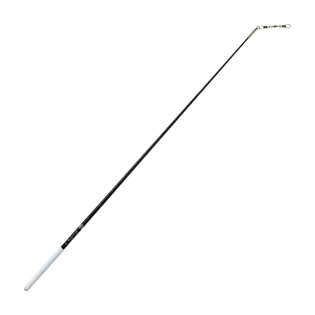 Chacott Holographic Stick rhythmic gymnastics ribbon stick, black, 60 cm, SKU CH-301501-0002-28-509 - lanksti.lt
