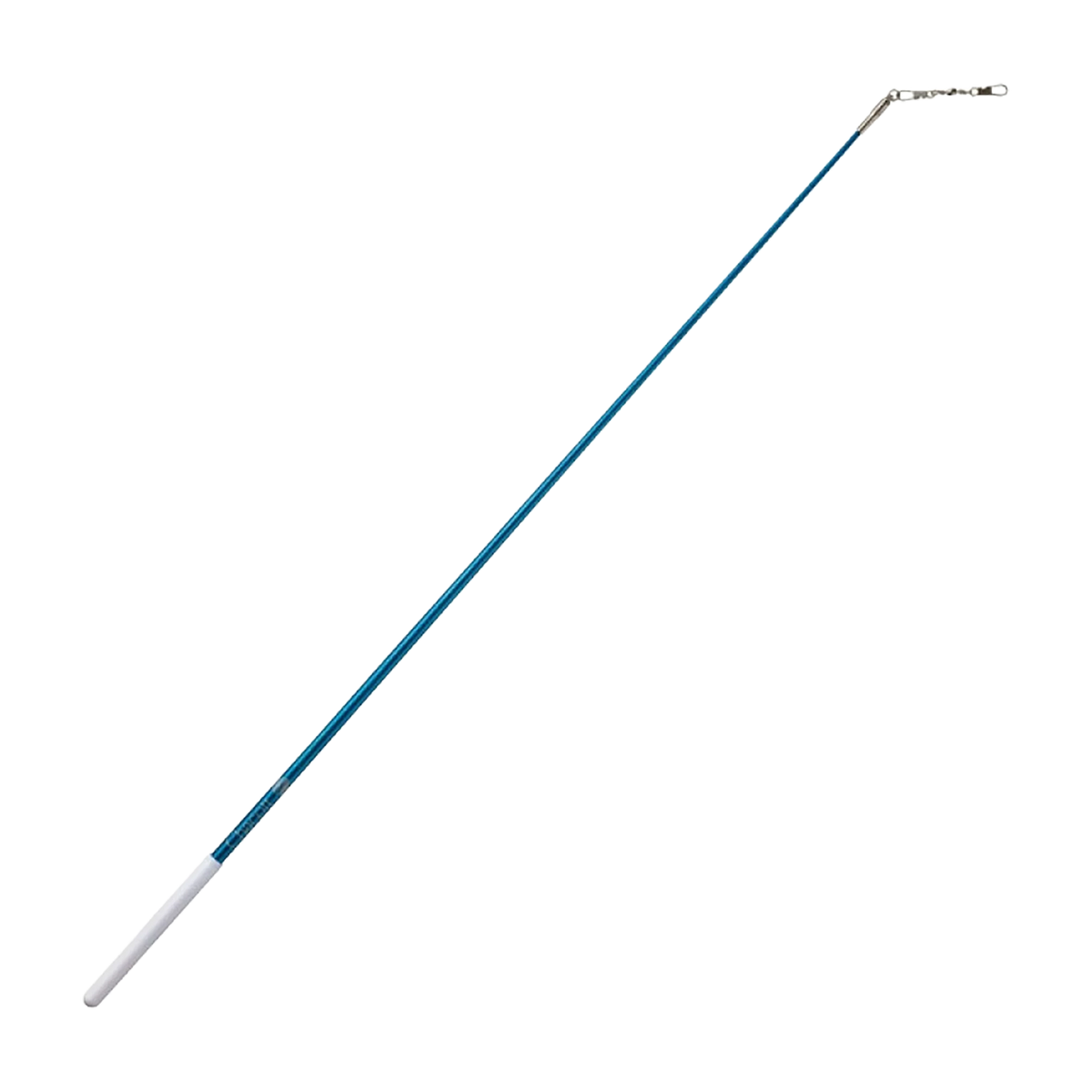 Chacott Holographic Stick rhythmic gymnastics ribbon stick, turquoise blue, 60 cm, SKU CH-301501-0002-28-523 - lanksti.lt