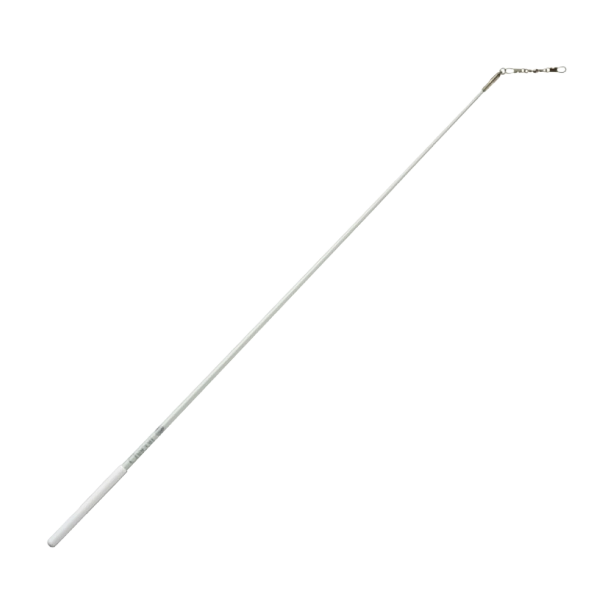Chacott Rubber Grip Stick Standard rhythmic gymnastics ribbon stick, white, 60 cm, SKU CH-301501-0001-28-000 - lanksti.lt