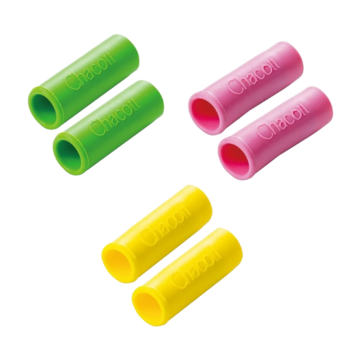 Chacott rhythmic gymnastics ribbon stick grip caps, 2 pieces, 3 x 1.1 cm, 301502-0036-58 - lanksti.lt