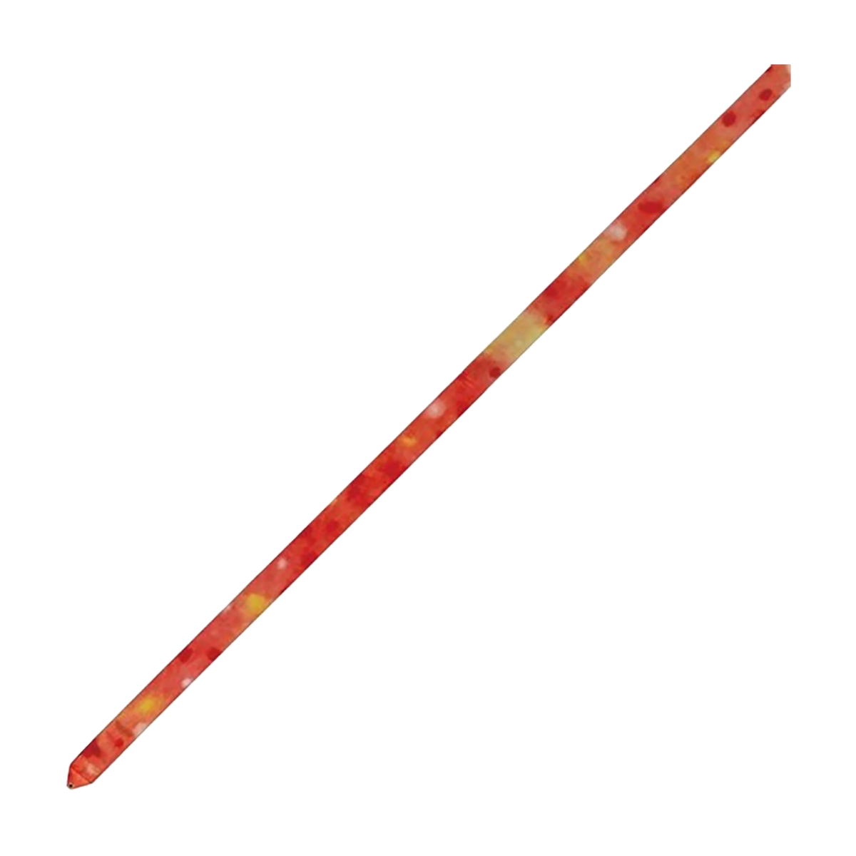 Chacott Tie Dye Ribbon rhythmic gymnastics ribbon, Tomato red (351), 5 m and 6 m, SKUs CH-301500-0096-28-351-6 / CH-301500-0097-28-351-5 - lanksti.lt