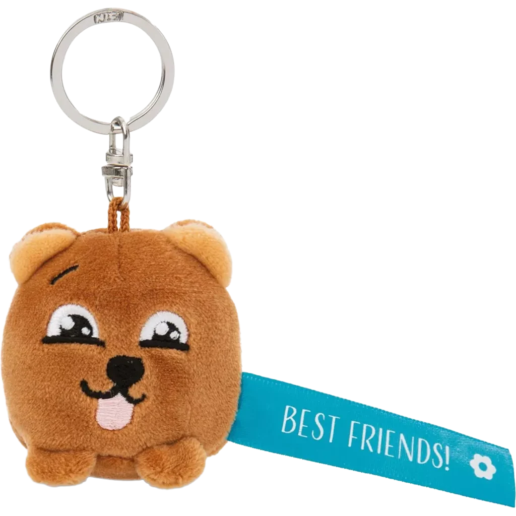 Raktų pakabukas - meškiukas su užrašu geriausios draugės / geriausi draugai | NICI Keychain Bear "Best Friends!“ – Lanksti.lt