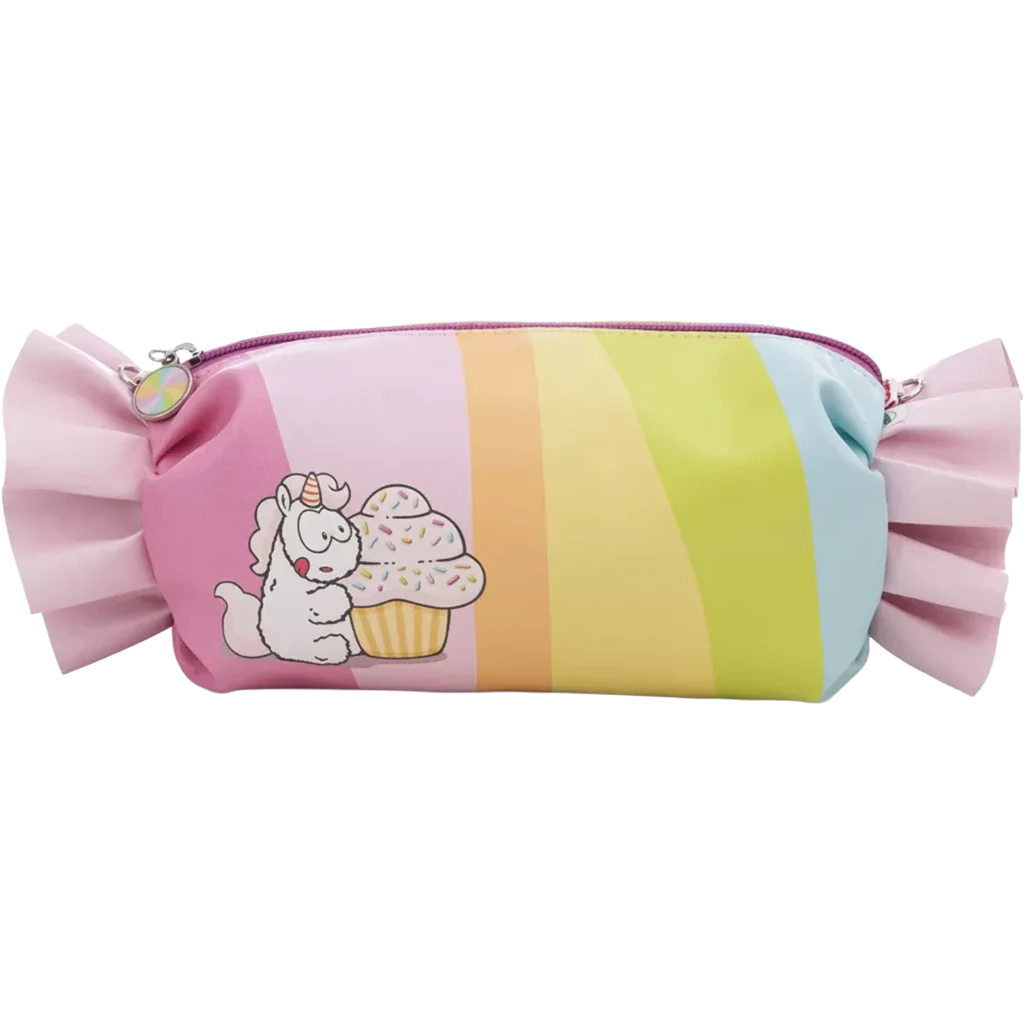 Spalvota saldainio formos rankinė su vienaragiu | NICI T&F Bonbon bag with adjustable strap – Lanksti.lt
