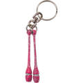 Raktų pakabukas „Kuokelės“ - Neoninė rožinė