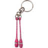 Raktų pakabukas „Kuokelės“ - Neoninė rožinė
