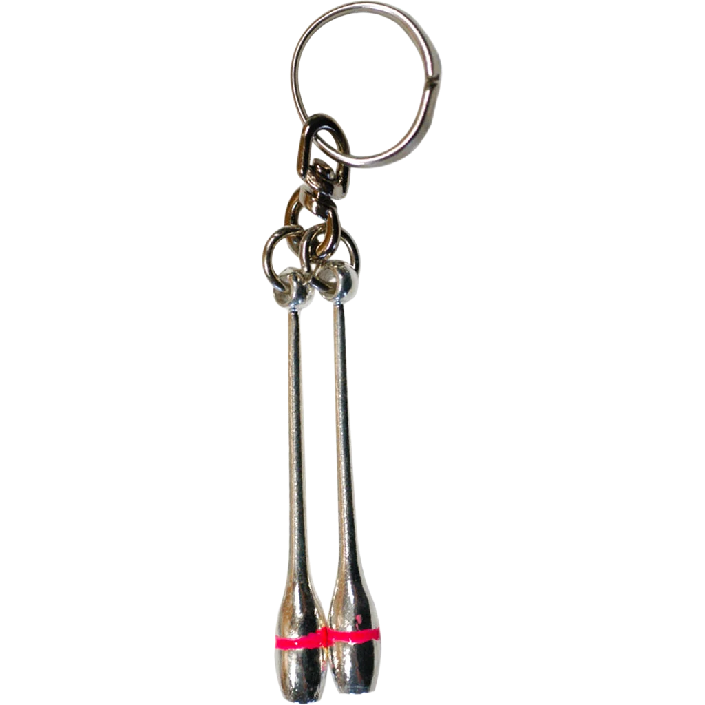 Raktų pakabukas meninės gimnastikos kuokelės | Pastorelli Clubs Keychain | Брелок в виде булав художественной гимнастики Pastorelli – Lanksti.lt