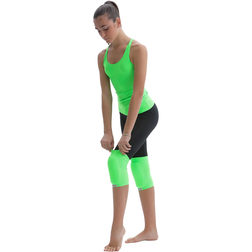 Kelių apsaugos (antkeliai) | Pastorelli Funny Knee Pads Green | Наколенники (защита коленей) - Lanksti.lt