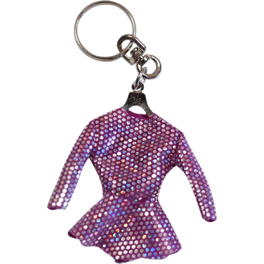 Raktų pakabukas meninės gimnastikos kostiumėlis | Pastorelli Leotard Keychain | Брелок в виде купальника художественной гимнастики Pastorelli – Lanksti.lt