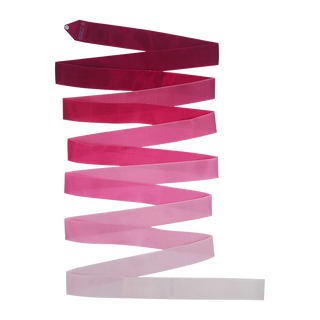 Meninės gimnastikos kaspinas Pastorelli „Archè“ 6 m – Magenta / Rožinė / Šviesiai rožinė