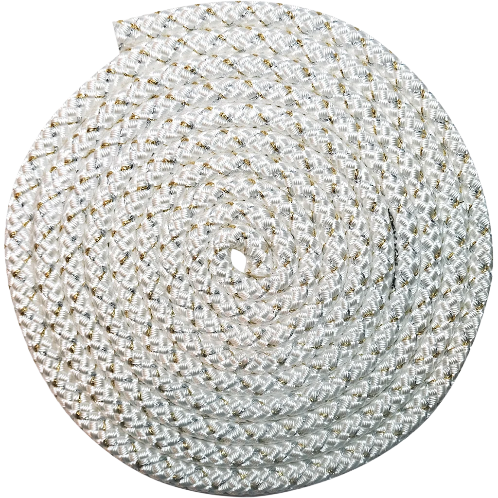 Meninės gimnastikos šokdynė | Pastorelli rhythmic gymnastics rope "New Orleans Metallic" FIG | Скакалка для художественной гимнастики - Lanksti.lt