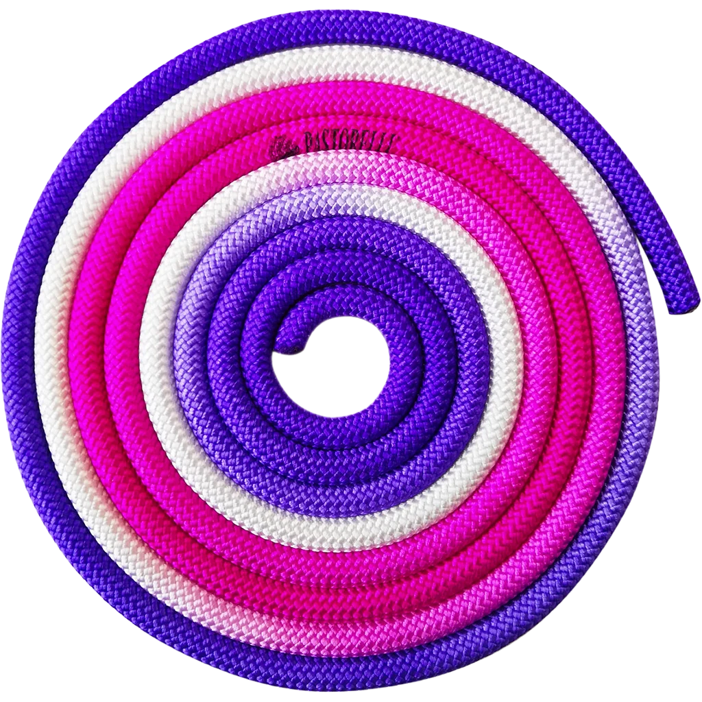 Pastorelli meninės gimnastikos šokdynė "New Orleans Multicolor" FIG | Pastorelli rhythmic gymnastics rope "New Orleans Multicolor" FIG | Скакалка для художественной гимнастики - Lanksti.lt