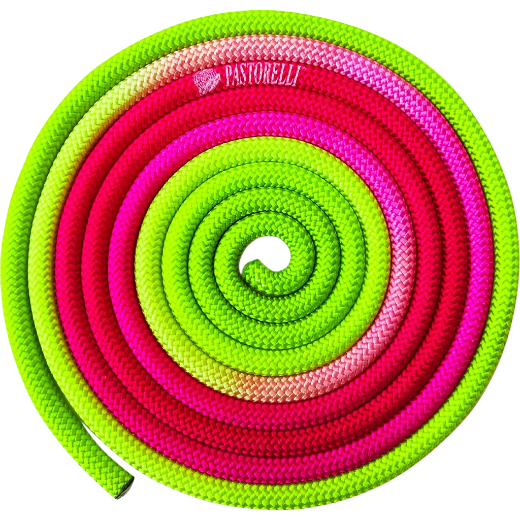 Pastorelli meninės gimnastikos šokdynė "New Orleans Multicolor" FIG | Pastorelli rhythmic gymnastics rope "New Orleans Multicolor" FIG | Скакалка для художественной гимнастики - Lanksti.lt